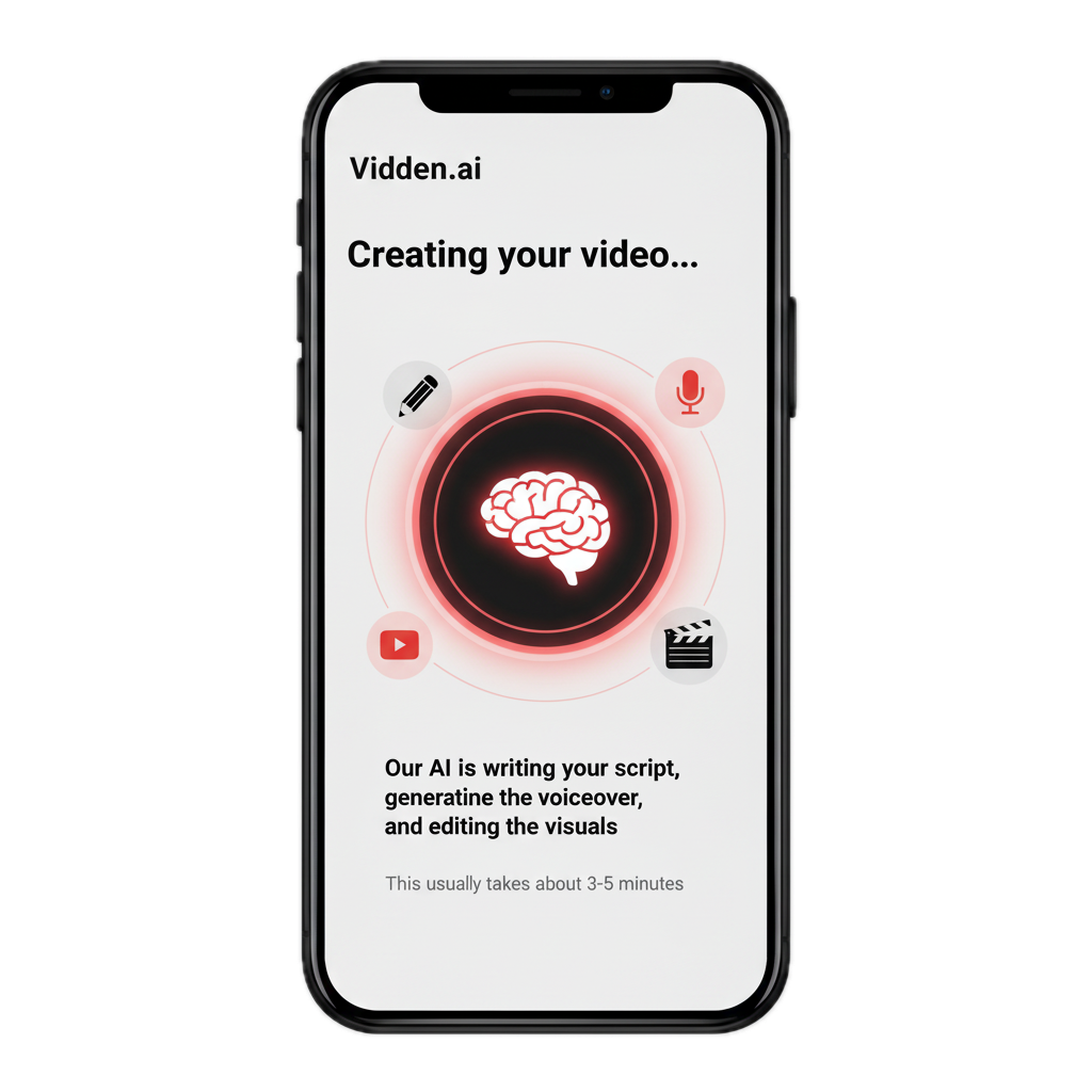 Step 2 - AI writes and voices